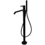 Vema Timea Floor Standing Bath/Shower Mixer - Matt Black DITBP1004