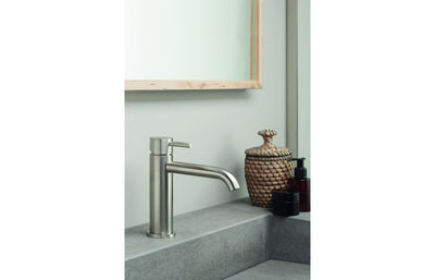 Vema Tiber Basin Mixer - St/Steel  DITS1172