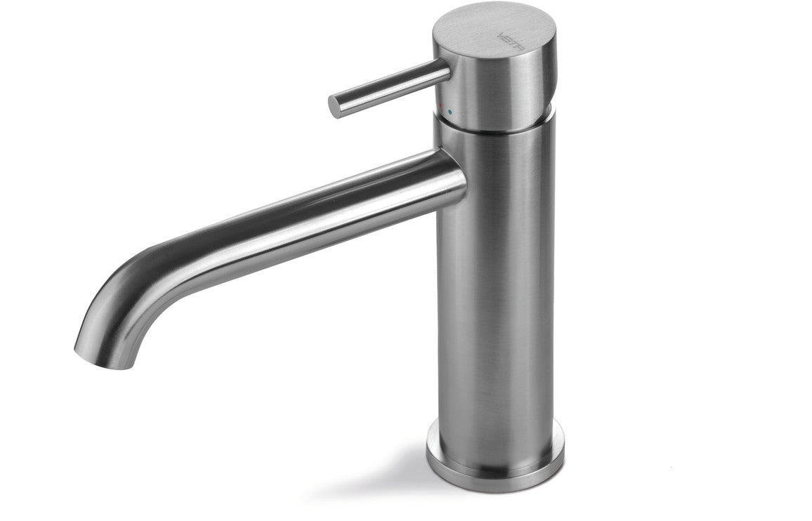 Vema Tiber Basin Mixer - St/Steel  DITS1172