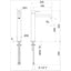 Vema Tiber Tall Basin Mixer - St/Steel DITS1174