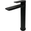Vema Timea Tall Basin Mixer - Matt Black DITS1182