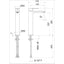 Vema Timea Tall Basin Mixer - Chrome DITS1184