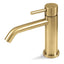 Vema Tiber Basin Mixer - Brushed Brass DITS1398