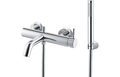 Vema Maira Wall Mounted Bath/Shower Mixer - Chrome DITS2034
