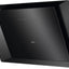 AEG DVK6981HB 90cm Vertical Chimney Hood - Matt Black & Black Glass