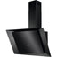 AEG DVK6981HB 90cm Vertical Chimney Hood - Matt Black & Black Glass