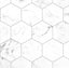 BB Nuance Hexagon Marble 4mm Shower Panels