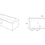 Easy Access 1690x690x550mm 0TH Bath L/H or R/H
