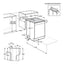 AEG FFB64627ZM F/S 13 Place Dishwasher - St/Steel