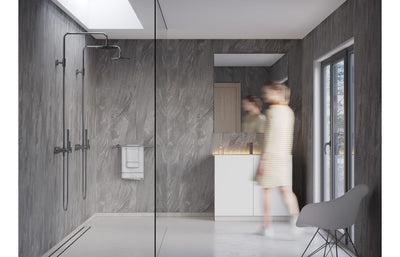 Fibo Signature - Grey Stone (Plain Panel) DIWW0476