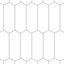 Fibo Urban – Denver White (Elongated Hexagonal)