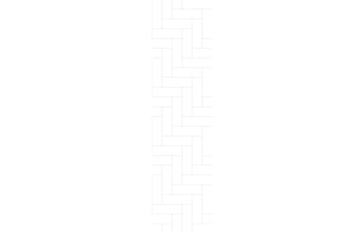 Fibo Urban - Denver White (Straight Herringbone)
