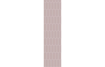 Fibo Urban - Dusky Pink (Elongated Hexagonal)