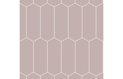 Fibo Urban - Dusky Pink (Elongated Hexagonal)
