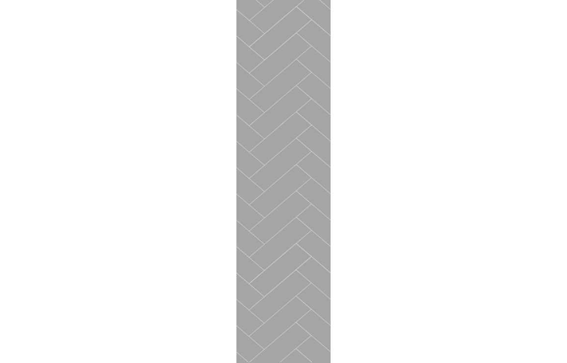 Fibo Urban - Medium Grey (Herringbone)