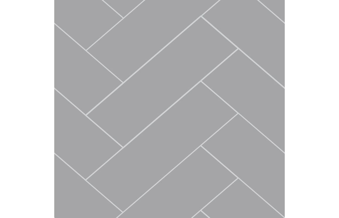Fibo Urban - Medium Grey (Herringbone)