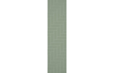 Fibo Urban - Olive Green (Straight Herringbone)