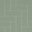 Fibo Urban - Olive Green (Straight Herringbone)