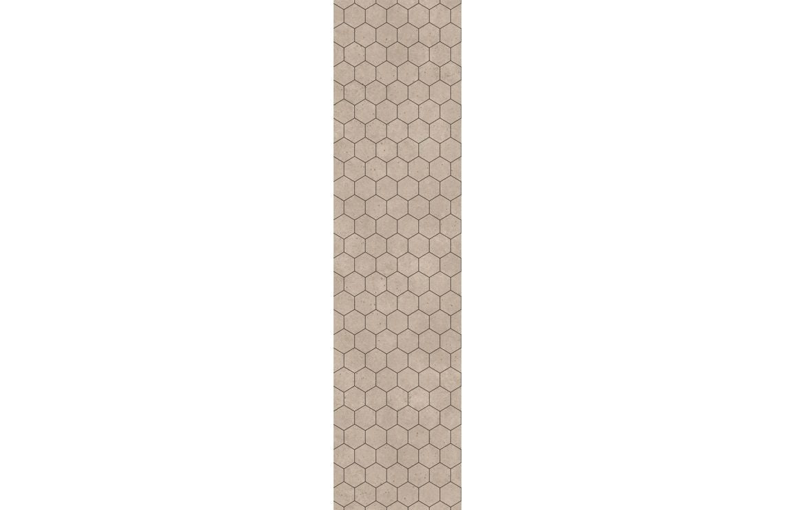 Fibo Urban - Rough Cement (Hexagonal)