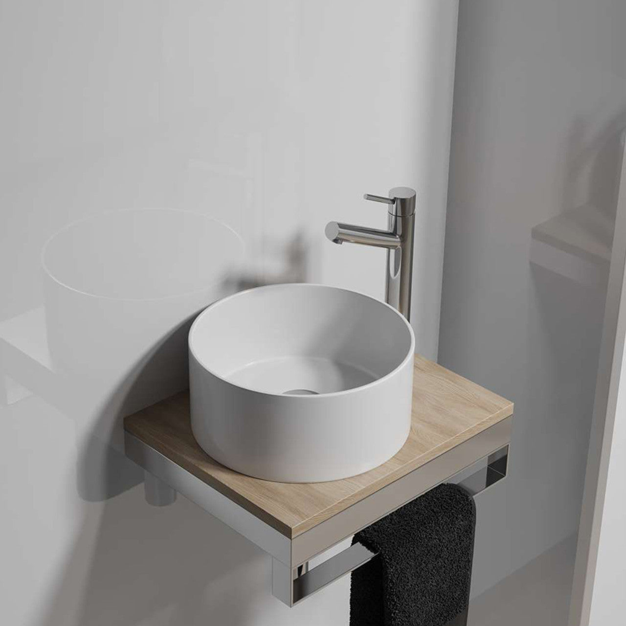 Fibo Timeless - Crystal White - High Gloss (Plain Panel)