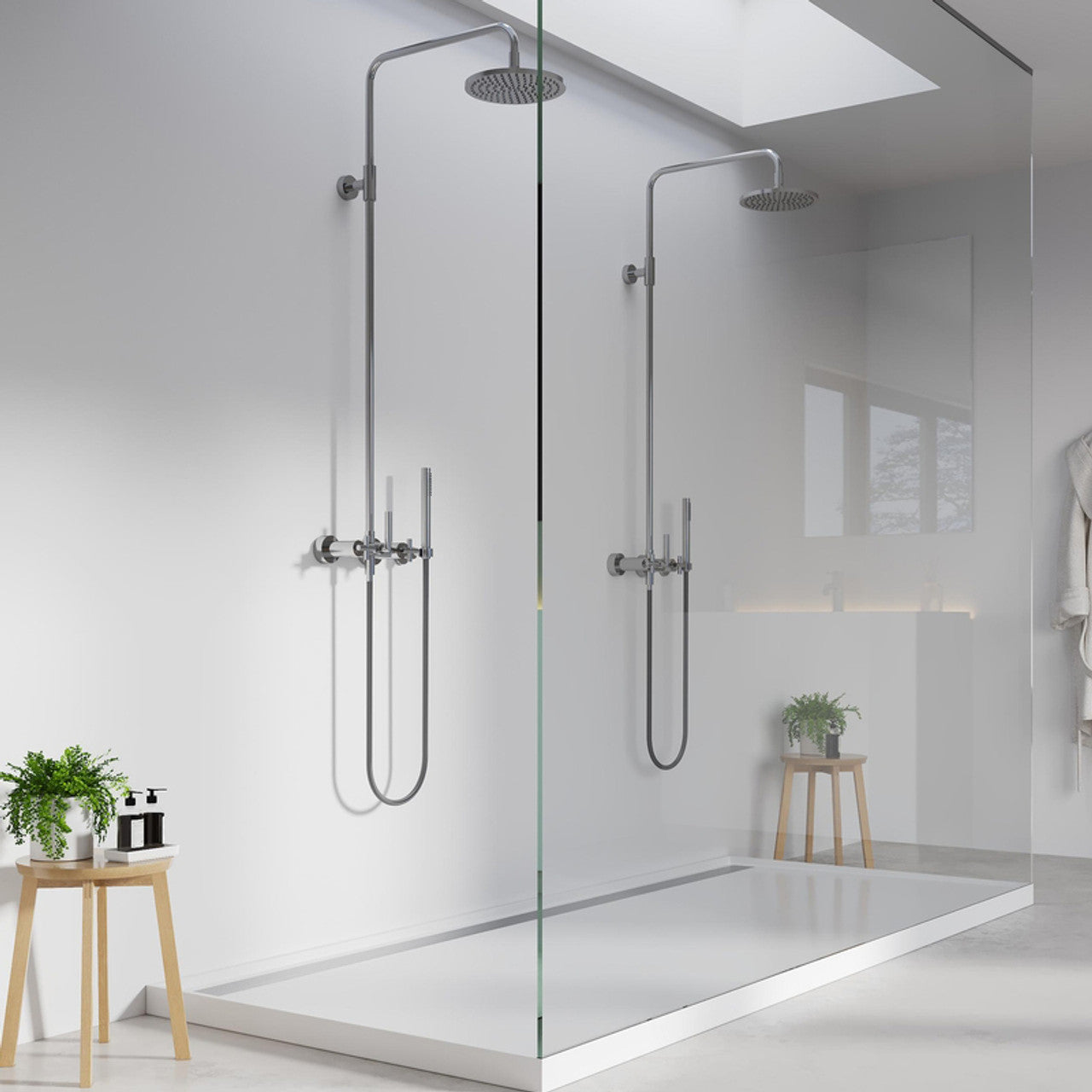 Fibo Timeless - Crystal White - Silk (Plain Panel)