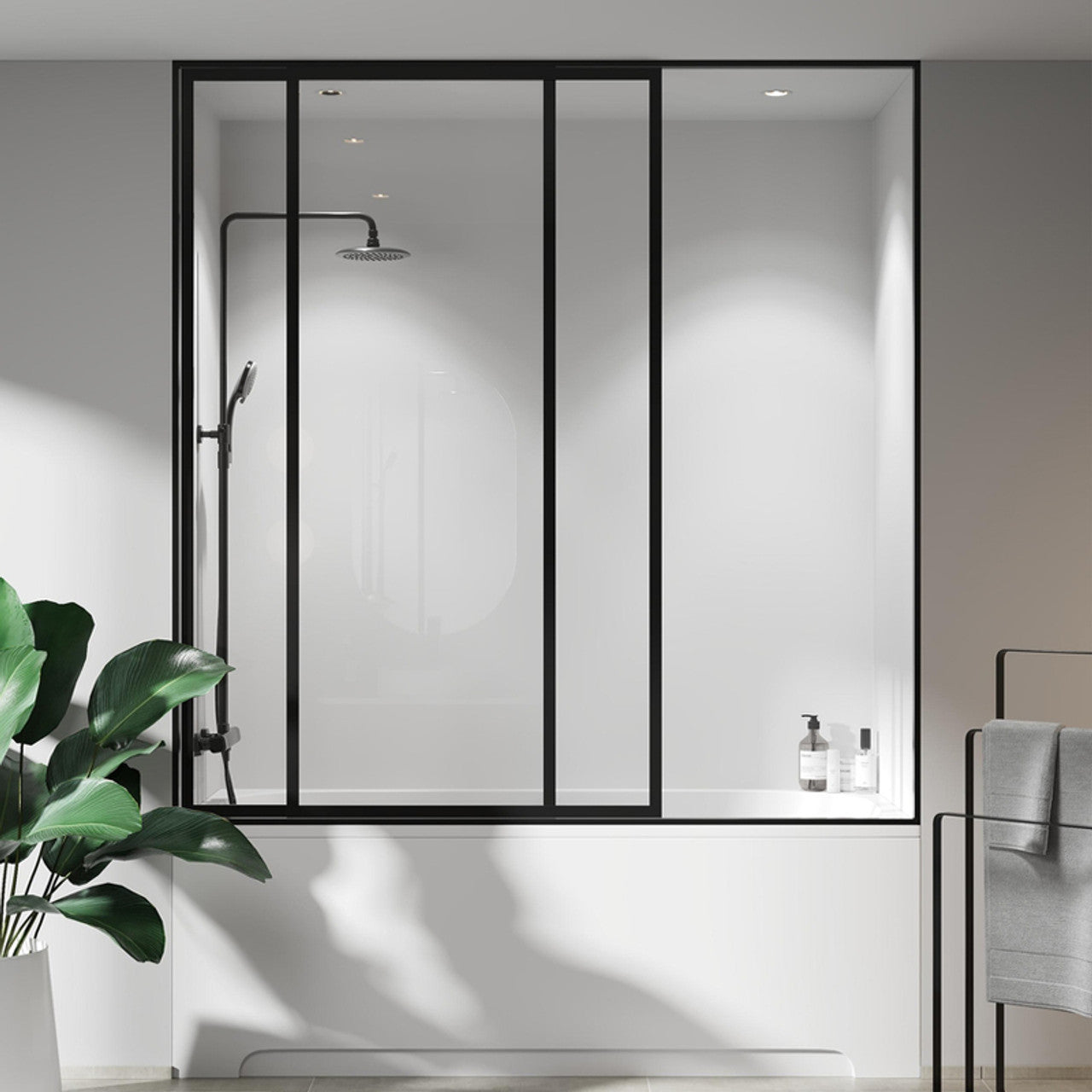 Fibo Timeless - Crystal White - Silk (Plain Panel)