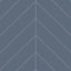 Fibo Urban Chevron Dusty Blue Shower Panel