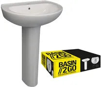 Orion Bathroom Suite - Bath-WC- Basin - Taps- Front Panel