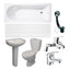 Orion Bathroom Suite - Bath-WC- Basin - Taps- Front Panel