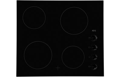 AEG HK614000CB 60cm Ceramic Hob - Black
