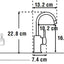 InSinkErator FH3010 Hot Water Tap & Neo Tank - Velvet Black AIS413