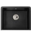 Abode MATRIX SQGR15 1.0 Bowl Granite Sink Large Bowl Black