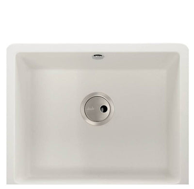Abode MATRIX SQGR15 1.0 Bowl Granite Sink Large Bowl White