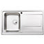 Abode AW5101 IXIS Compact 1.0 Inset Stainless Steel Sink