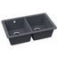 Abode MATRIX SQGR15 2.0 Bowl Granite Sink Grey