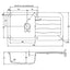 Abode Dune 1.0 Granite Sink Grey