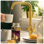 Abode Pronteau Prothia 3 in 1 Monobloc Quad Kitchen Tap - WRAS Approved Brushed Brass