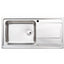 Abode AW5102 IXIS 1.0 Inset Stainless Steel Sink
