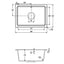 Abode Denton 1.0 Bowl Granite Sink Black
