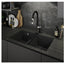 Abode MATRIX SQGR15 2.0 Bowl Granite Sink Black