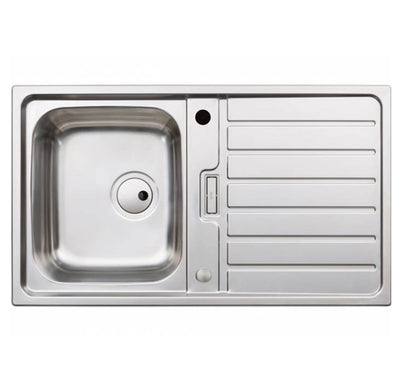 Abode AW5111 NERON Compact 1.0 Inset Stainless Steel Sink