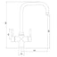 Abode PRONTEAU PROSTYLE Kettle Hot 3 in 1 Tap - WRAS Approved Copper