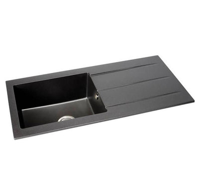 Abode ZERO 100 Granite Sink Black