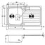 Abode AW5056 Connekt Stainless Steel Sink 1.0