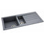 Abode XCITE 1.5 Bowl Inset Granite Sink Grey