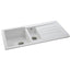 Abode XCITE 1.5 Bowl Inset Granite Sink White