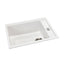 Abode Synchronist Large 1.25 Bowl Kitchen Sink Inset / Undermount White