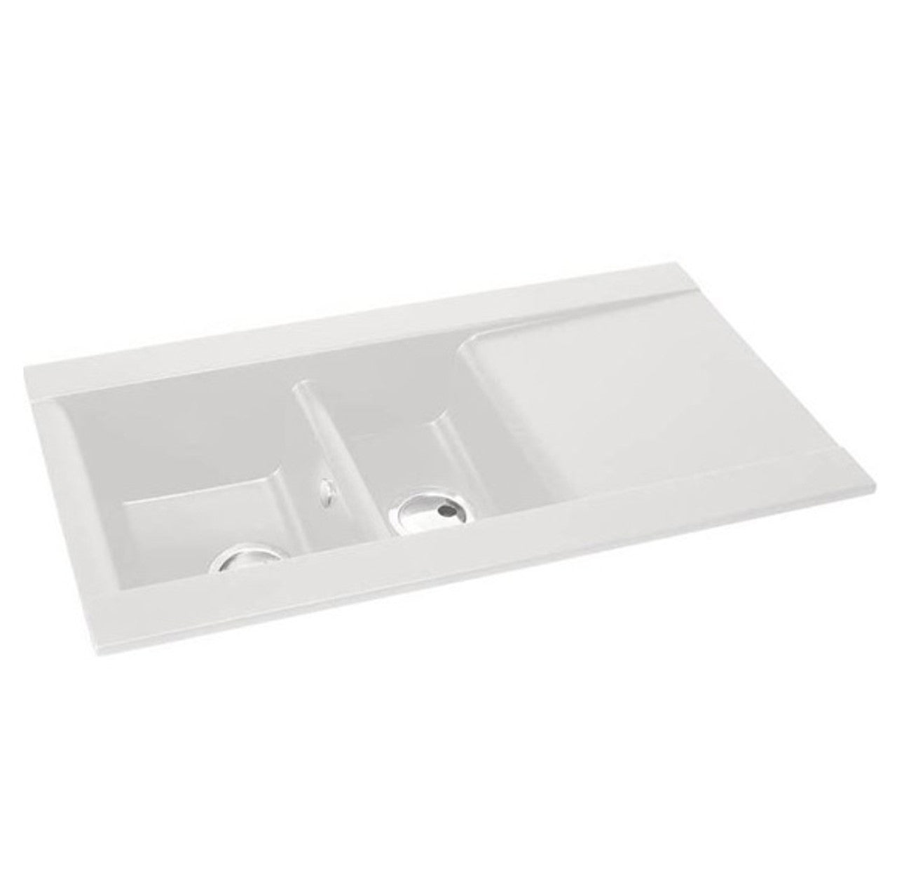 Abode ASPEKT 150 Granite Sink White