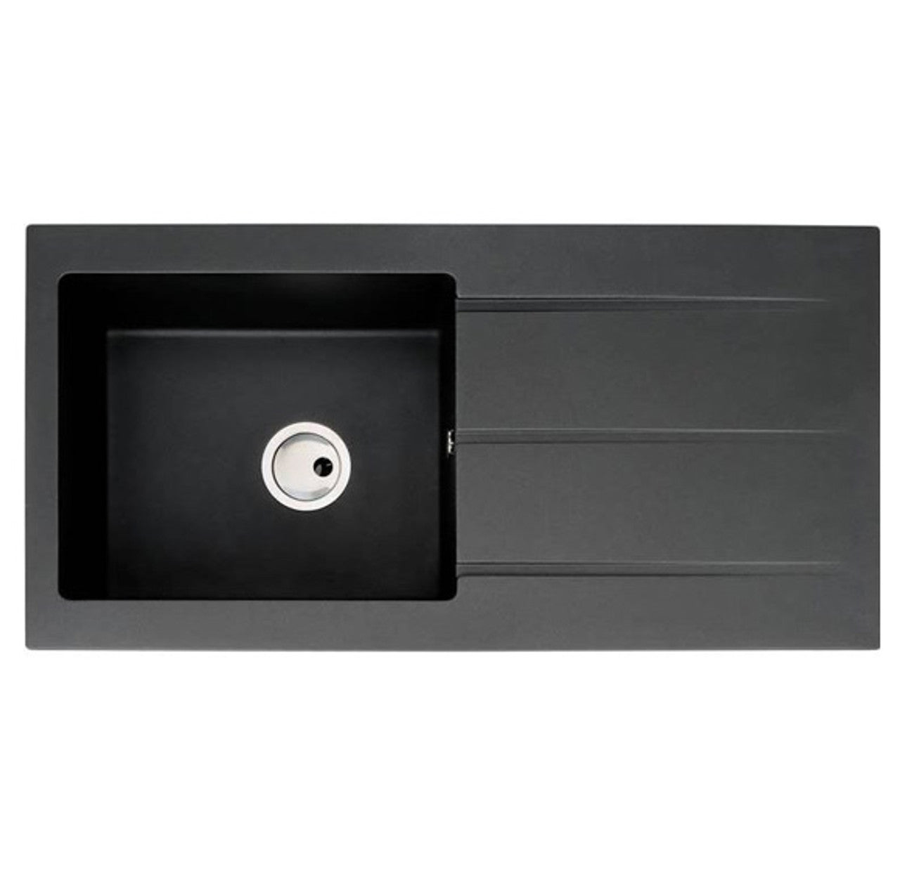Abode ZERO 100 Granite Sink Black