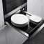 AEG KDK911424M 14cm Warming Drawer - Black Glass & St/Steel LAE99006